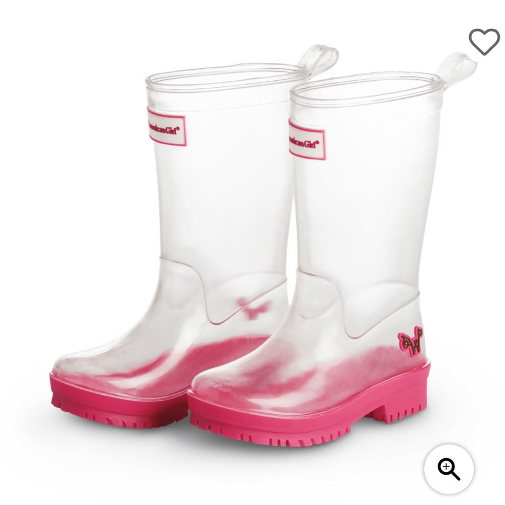 American Girl, Peek-a-Boo Wellies for Girls, WellieWishers | Sz 10/11